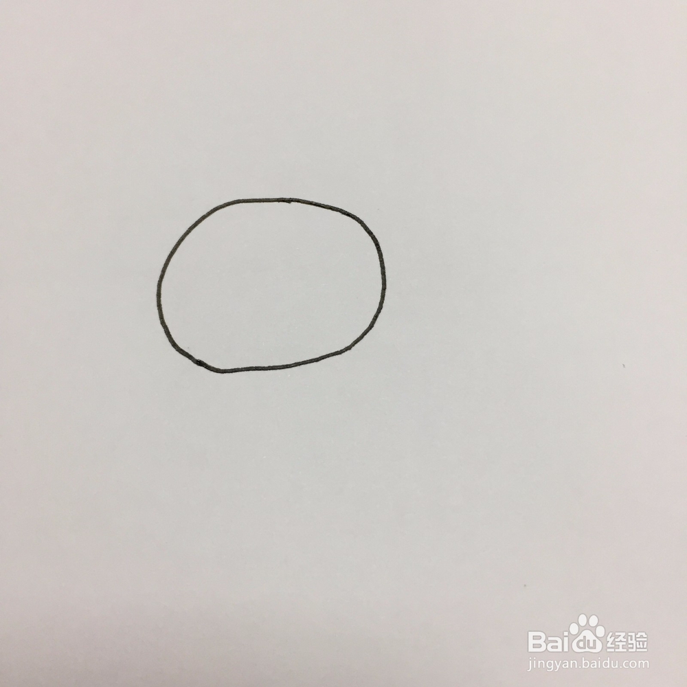 简笔画大熊猫的画法