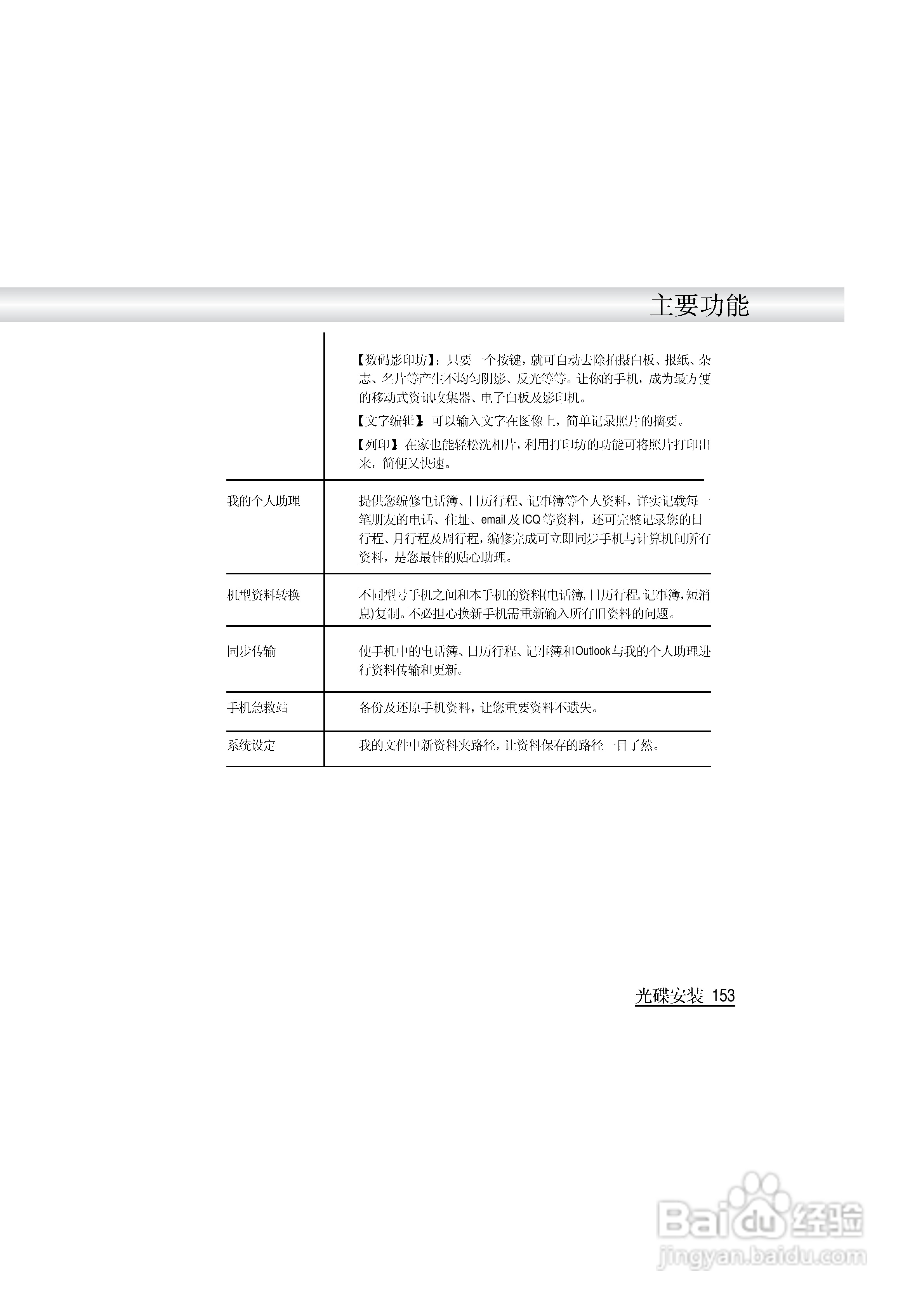 英华达i519手机使用说明书:[16]