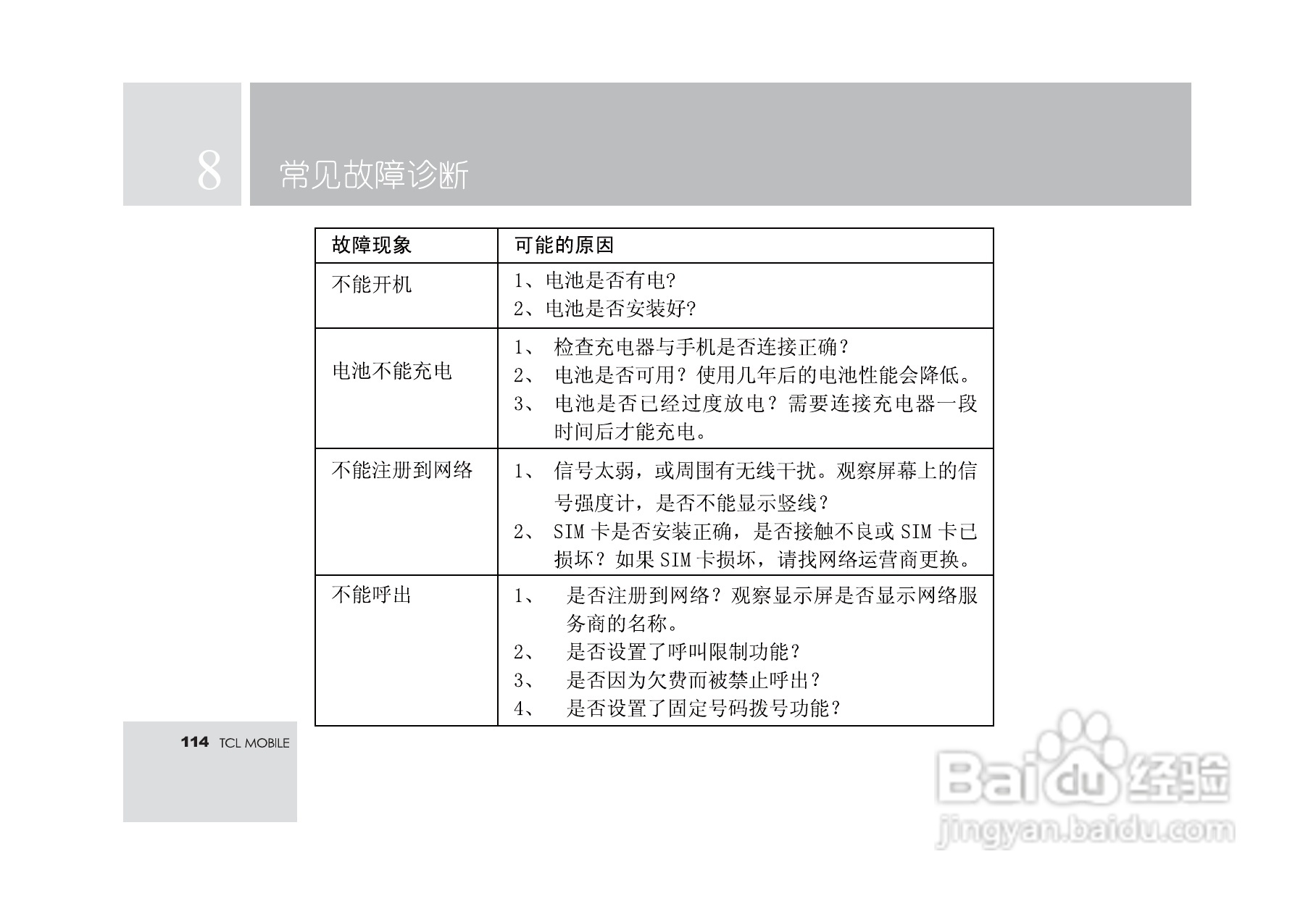 TCL M560手机使用说明书:[12]