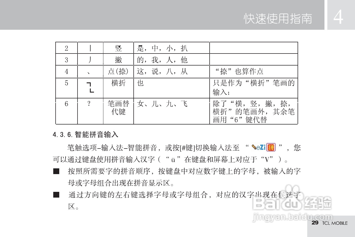 TCL M598手机使用说明书:[4]