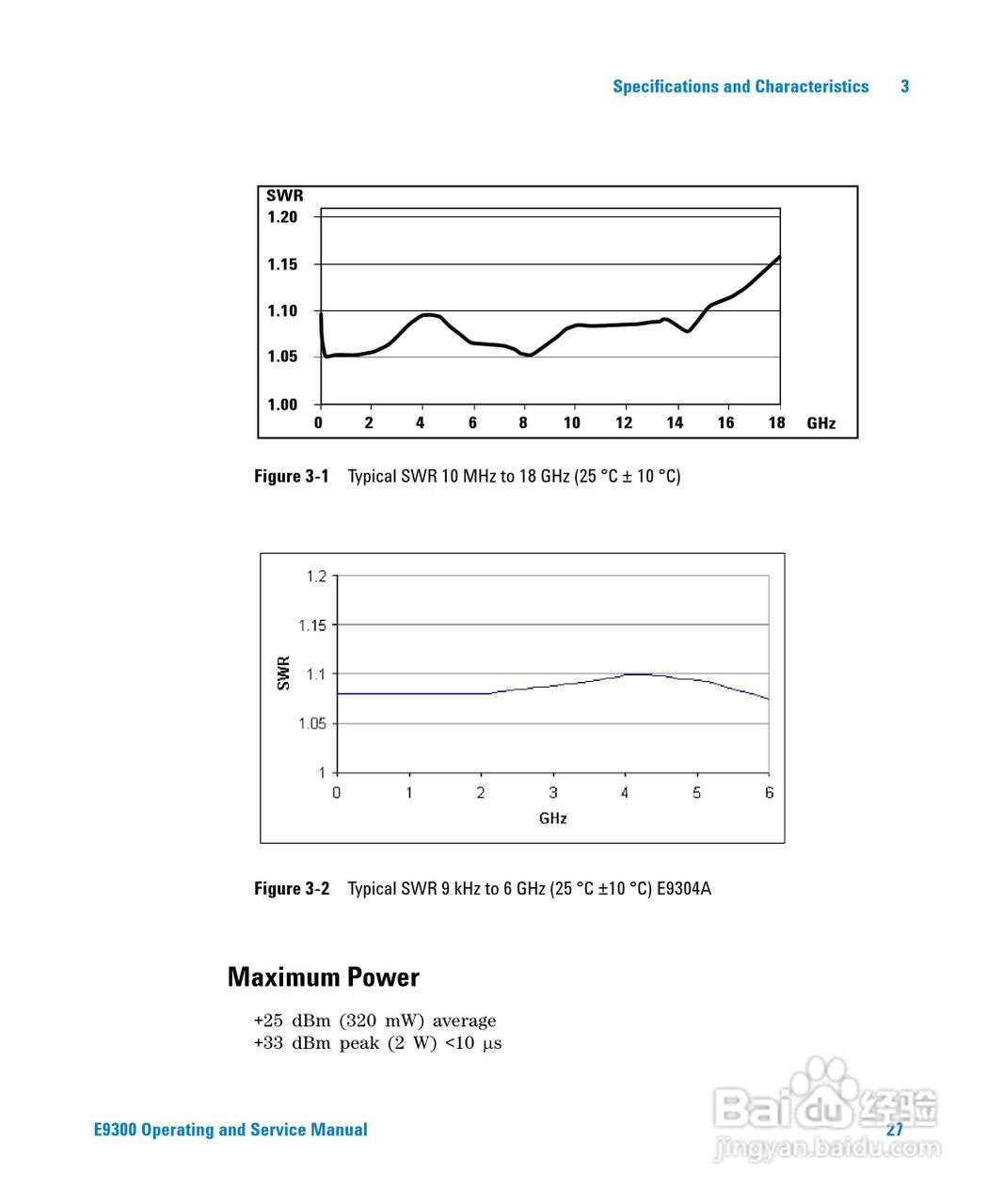E9300B功率感测器使用手册:[5]