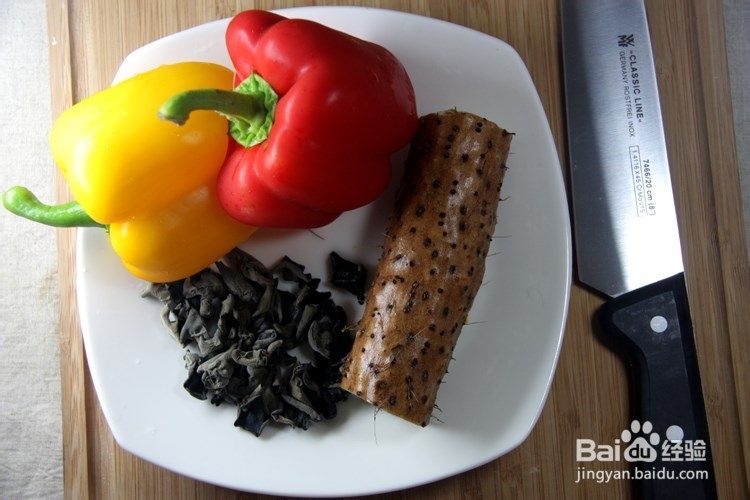 木耳炒淮山——一道抗雾霾的美味素食