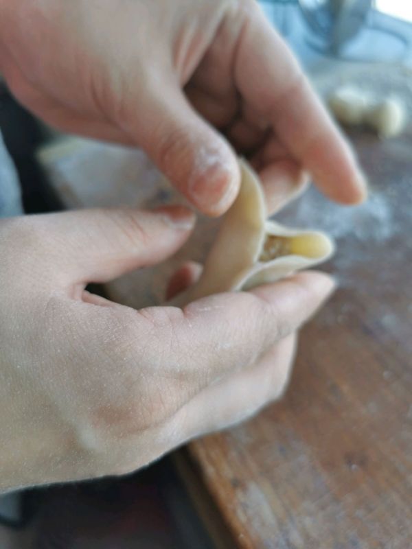 黄瓜鸡蛋鲜虾水饺