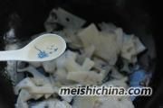 美味莲菜炒肉片