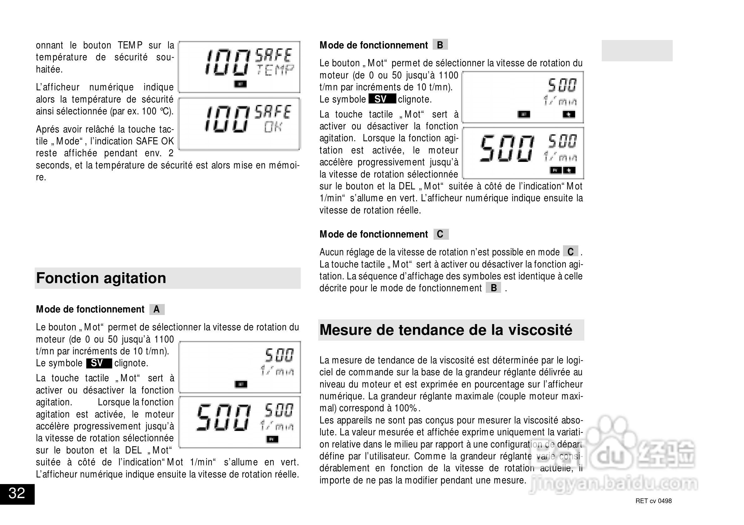 IKA RET控制型安全加热磁力搅拌器使用说明书:[4]