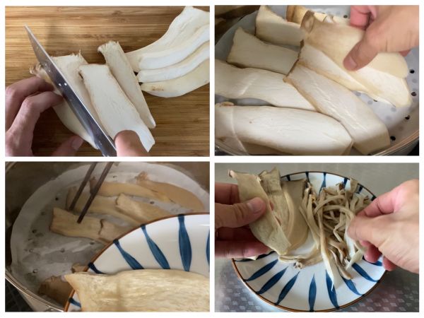 凉拌手撕杏鲍菇