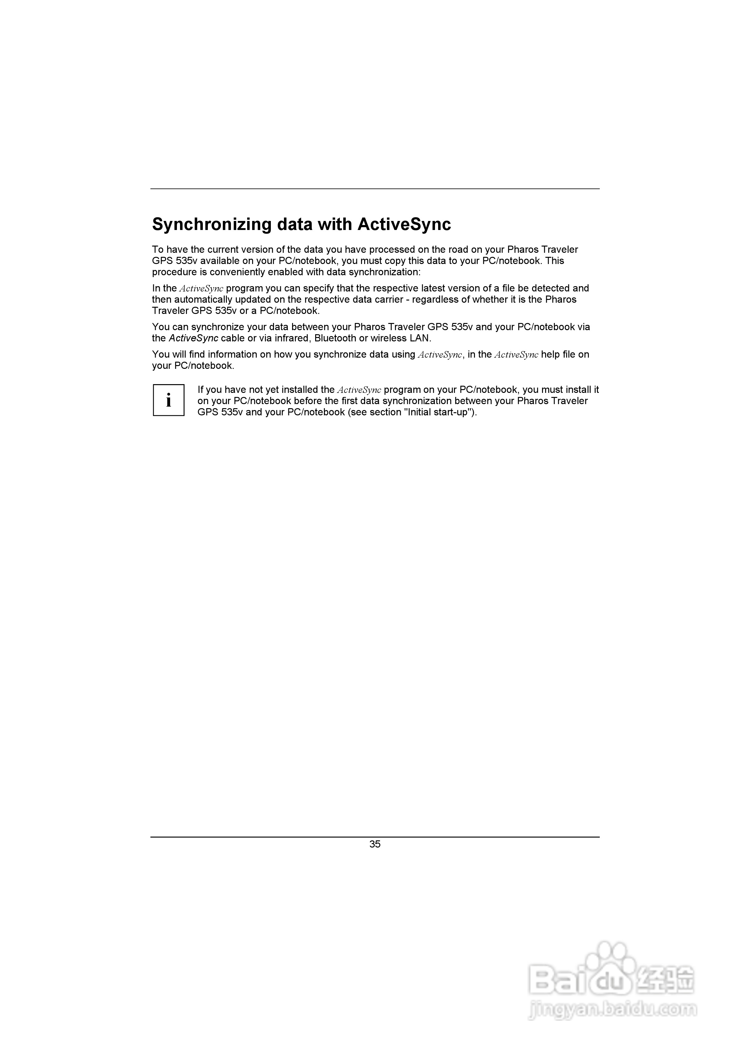 Pharos PTL535V手机使用说明书:[4]