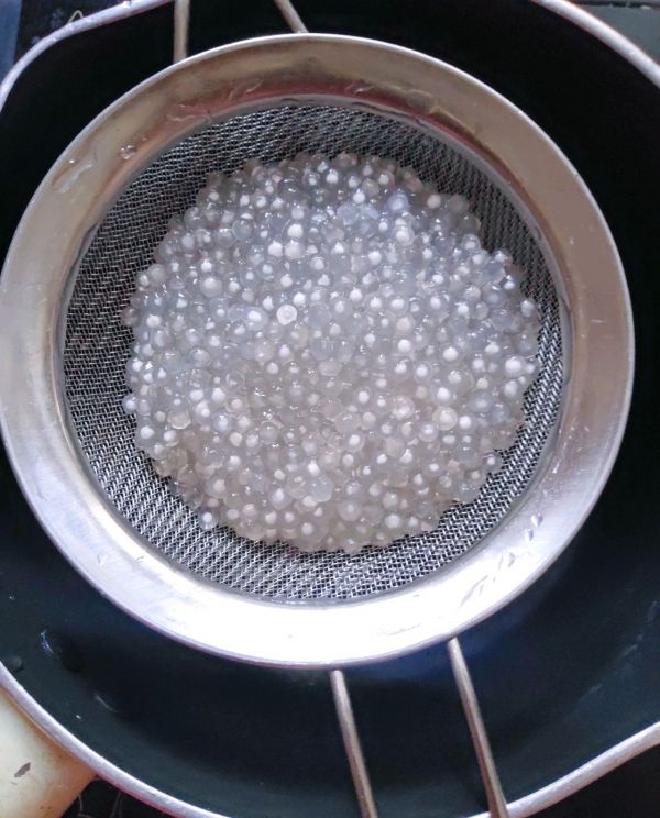 火龙果樱花西米露