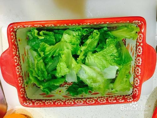 香橙牛油果海鲜沙拉