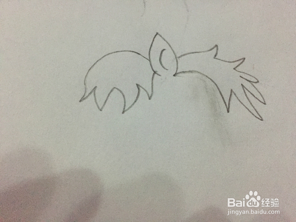 画画——画一匹奔腾的马