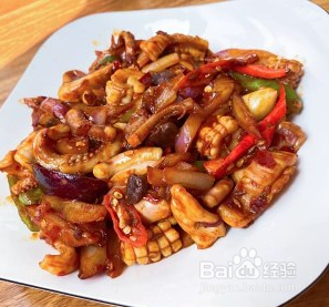 爆炒香辣鱿鱼的烹饪方式