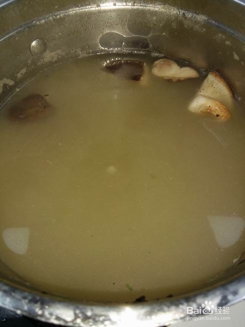 香菇豆泡麻酱面