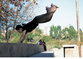 跑酷技巧：热身技巧