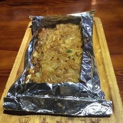 锡纸酸菜的简单做法