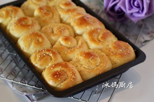 蜂蜜脆底小面包