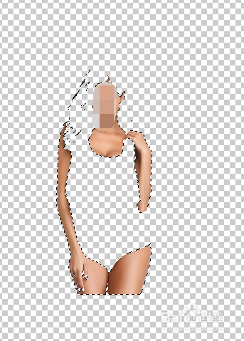 怎么使用Ps软件把模特的白皙皮肤变成黄皮肤