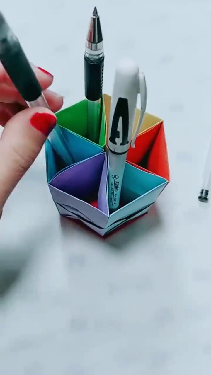 笔怎么做 手工图片