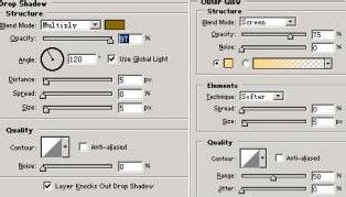 PS制作彩色琉璃字
