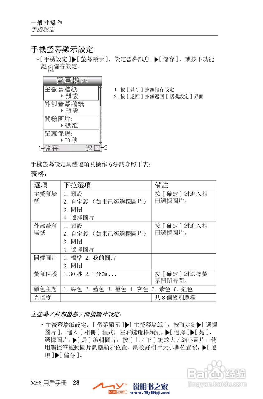 Xplore M98移动电话(中文)说明书:[3]
