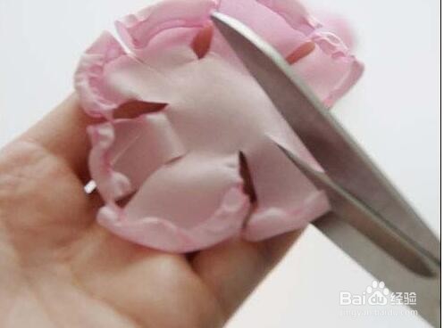 一起DIY仿真布艺月季花