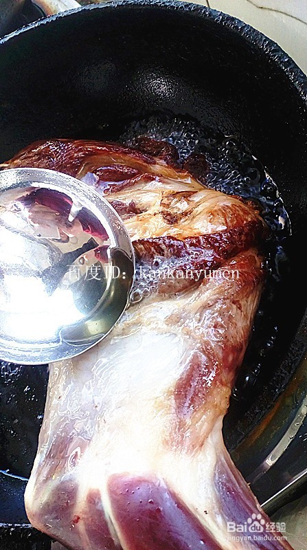 家里怎么烤羊腿