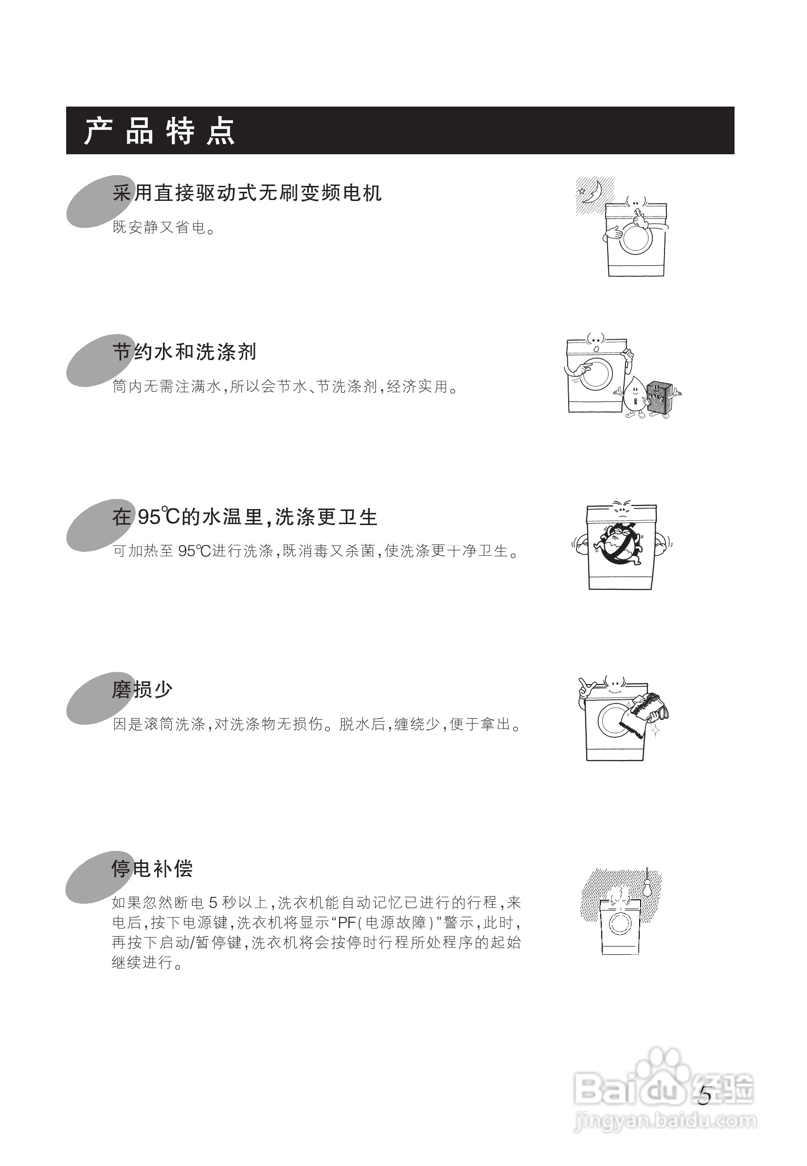 LG WD-T12230D洗衣机使用说明书:[1]