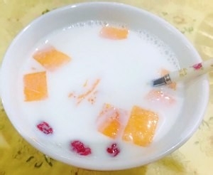 芒果椰汁西米露