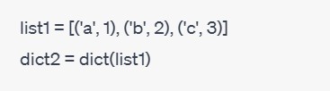 python内置函数dict()的使用
