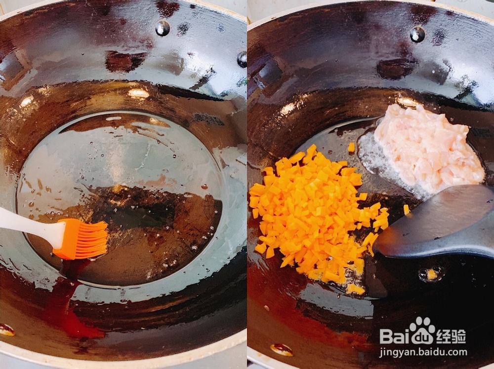 健康减肥餐时蔬鸡胸肉炒饭
