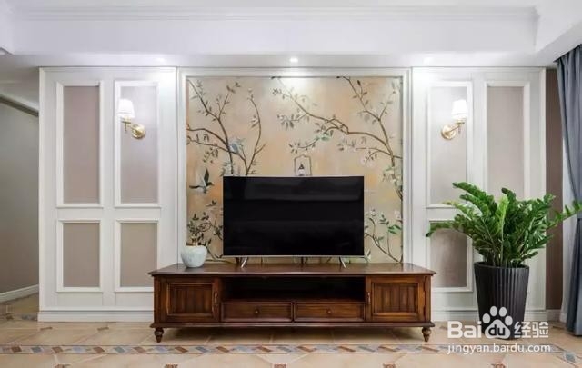 130平美式风格，华丽优雅，浪漫精致