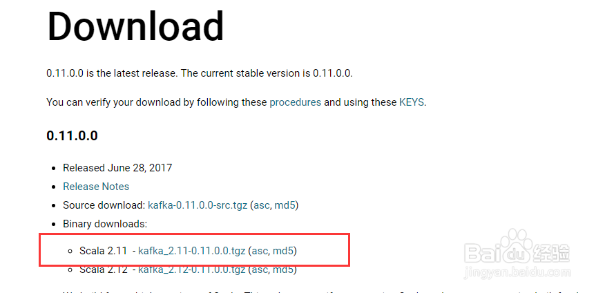 Kafka 0.11 在Centos7下 集群安装