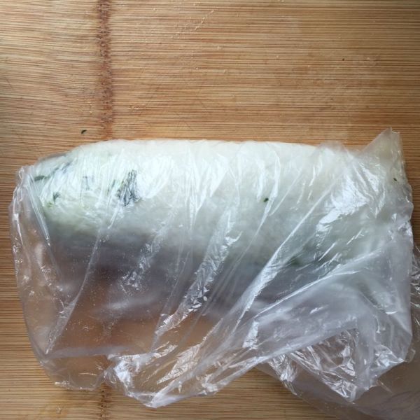 马兰头虾仁饭团