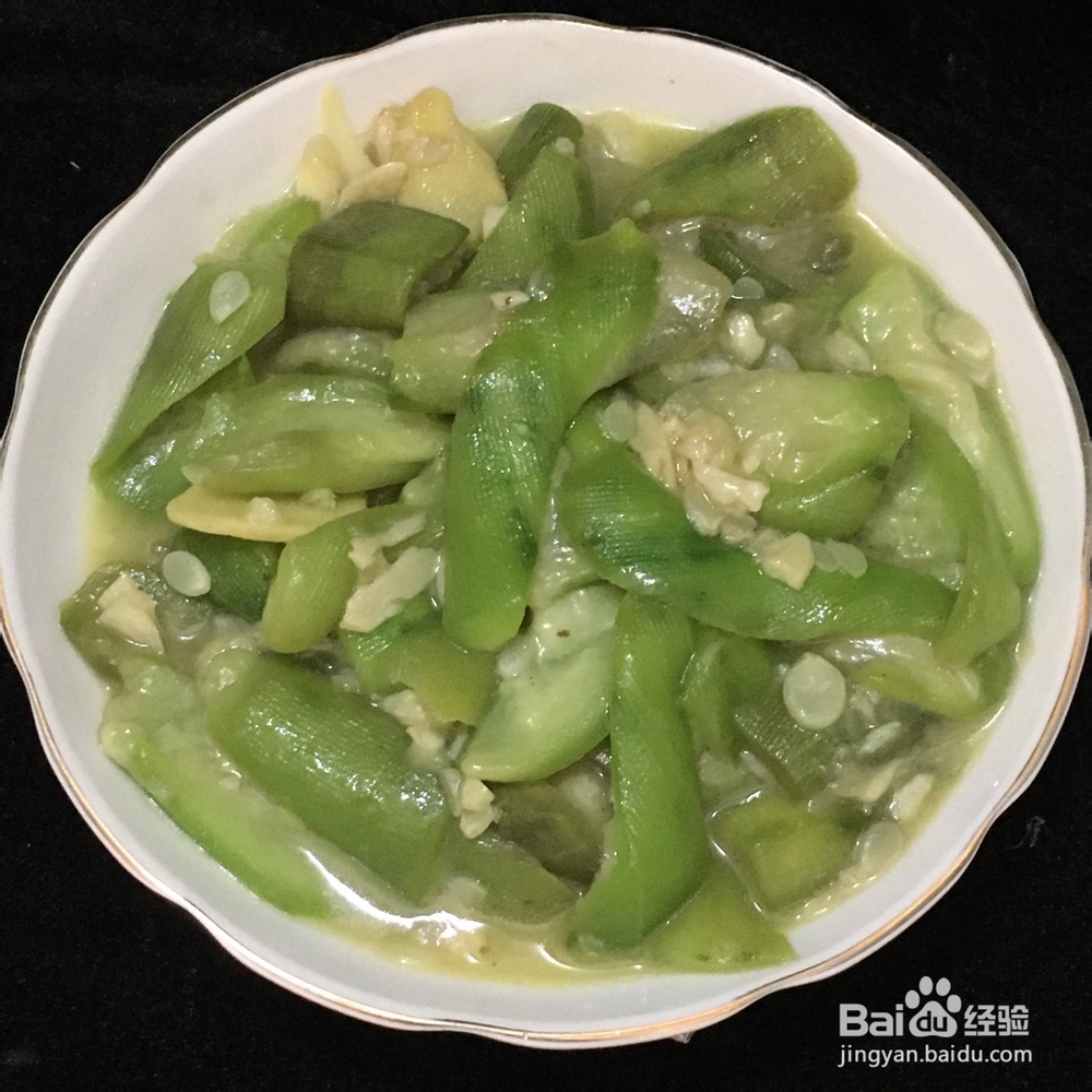 清炒八棱瓜怎么做？