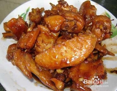 板栗红烧鸡翅