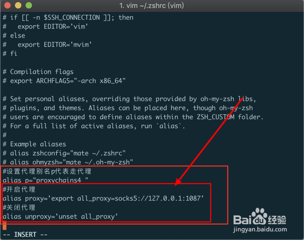 mac优化proxychains4