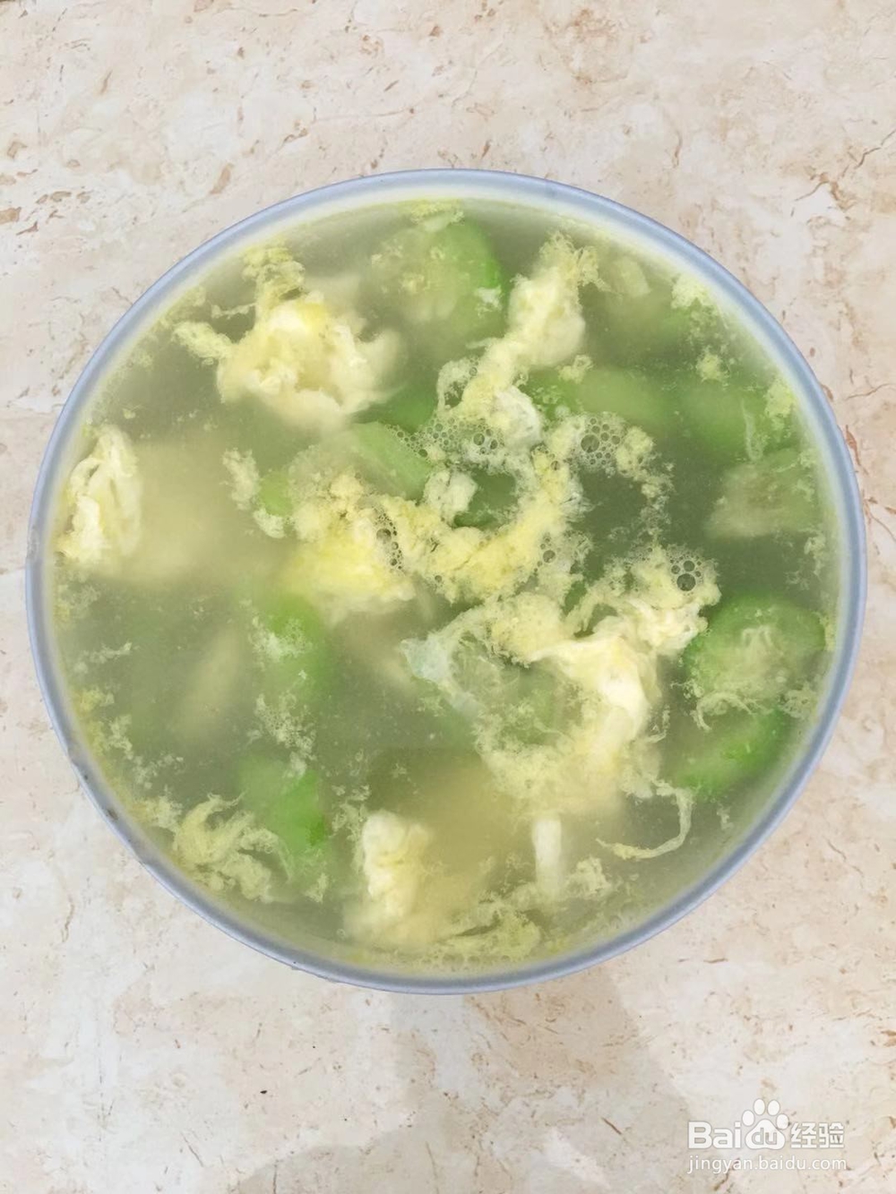 家常菜之丝瓜蛋汤