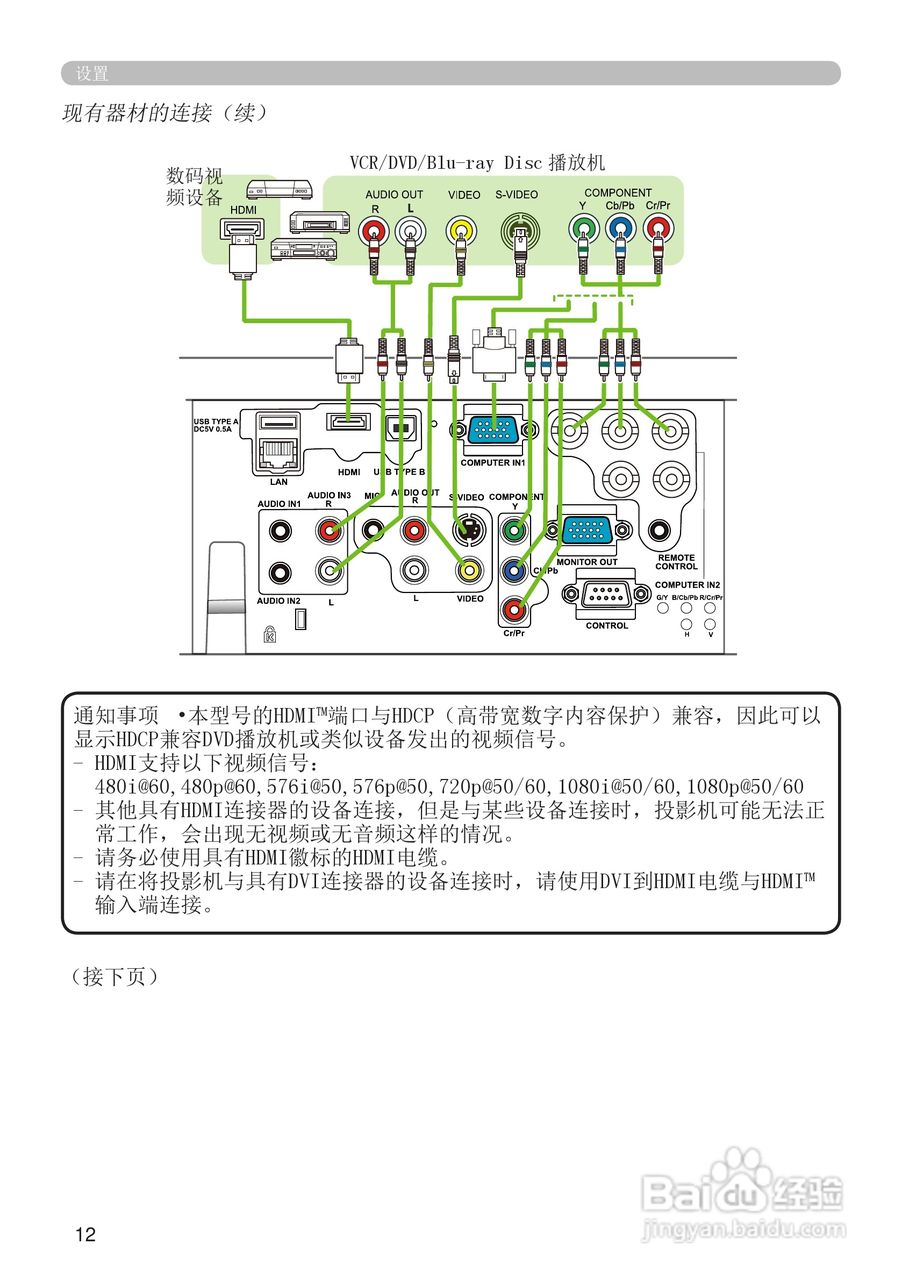 富可视IN5122投影机使用说明书:[2]
