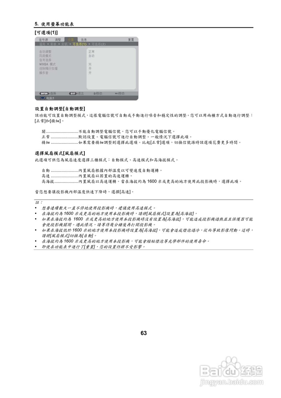 NEC NP500W投影机用户手册:[8]