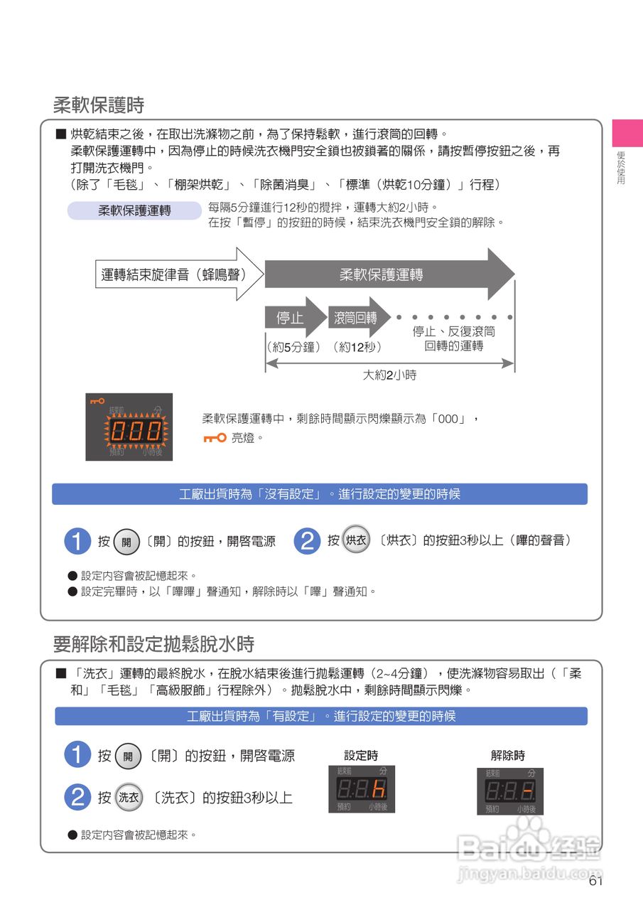日立SF-BD1300TR 洗衣机使用说明书:[7]
