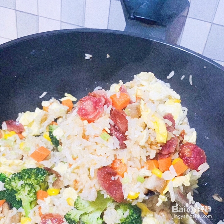 喷香的煲仔饭简易版