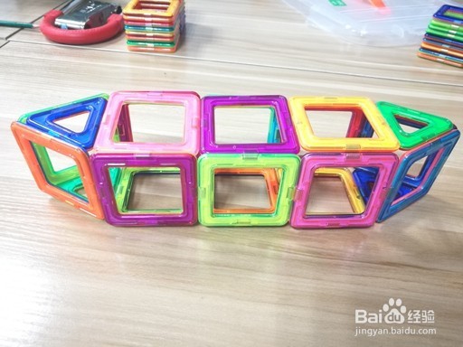 磁性玩具磁力提拉积木教程教学图解——潜艇