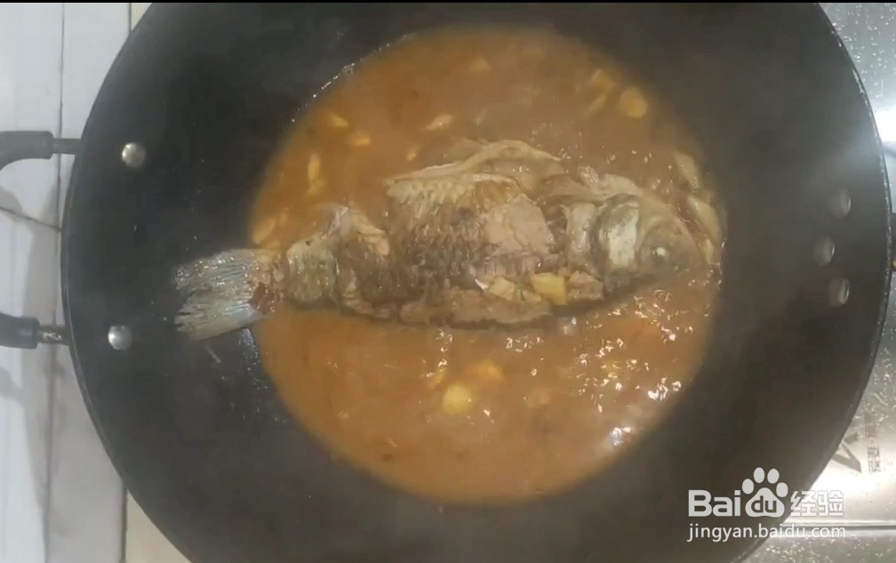 红烧鲫鱼