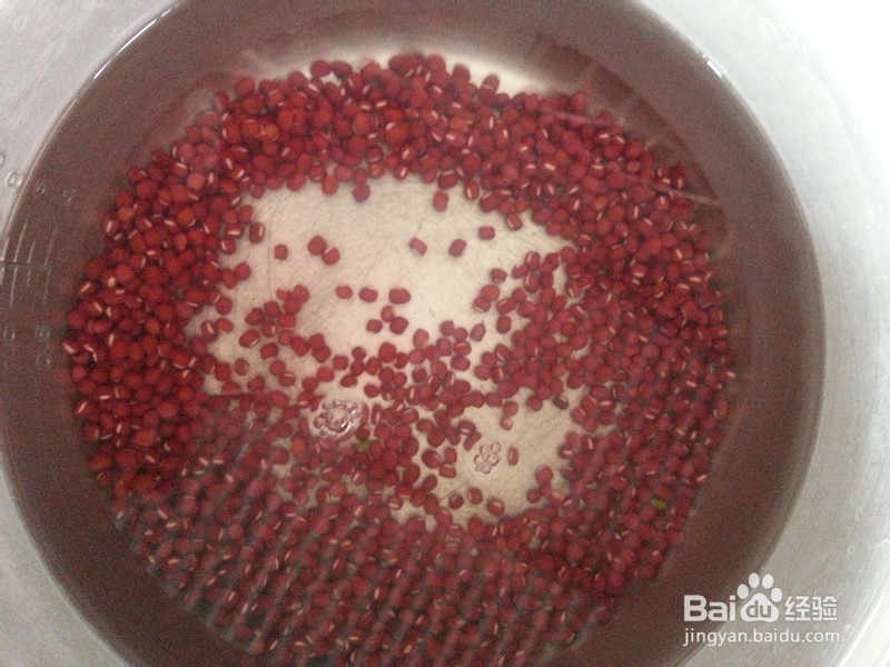 原汁原味补血红豆粥