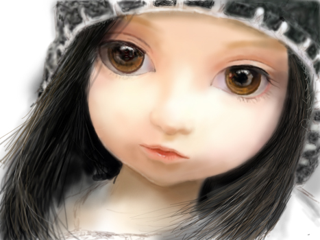 Photoshop教程：自制鼠绘SD娃娃