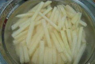 家常简易炸薯条