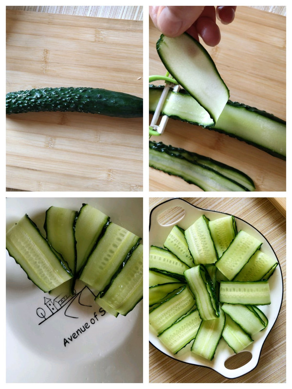 捞汁黄瓜鸡胸肉片