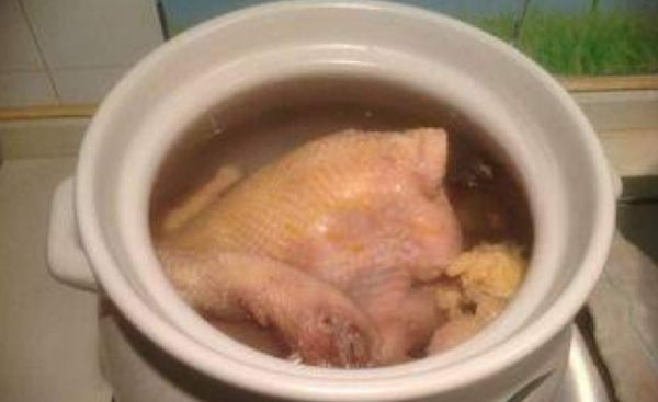 冬虫夏草炖老母鸡