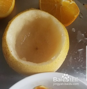 润肺清嗓梨子做法