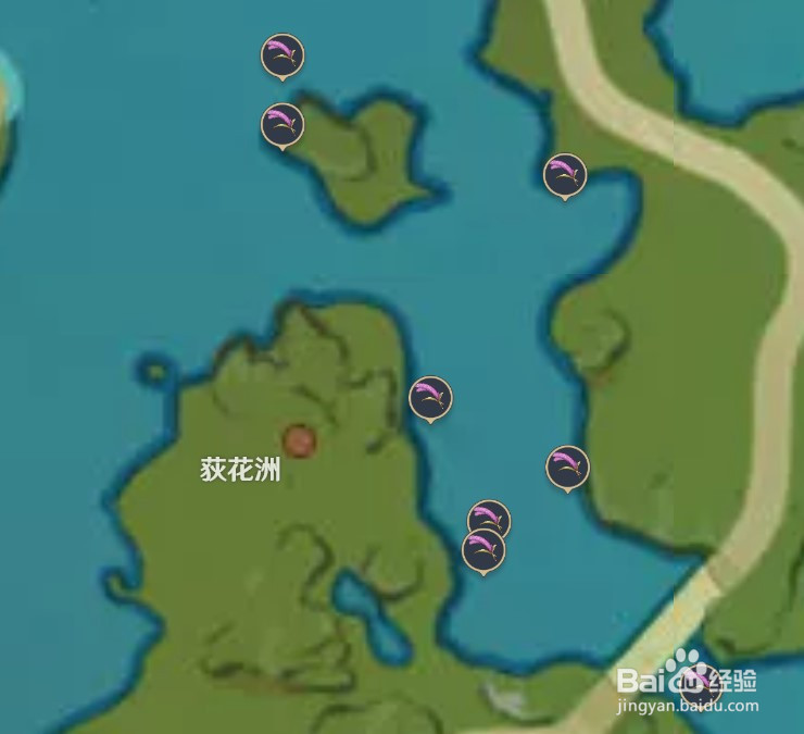 原神食材马尾分布位置