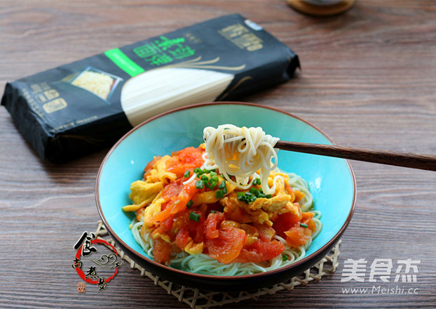 番茄鸡蛋拌面